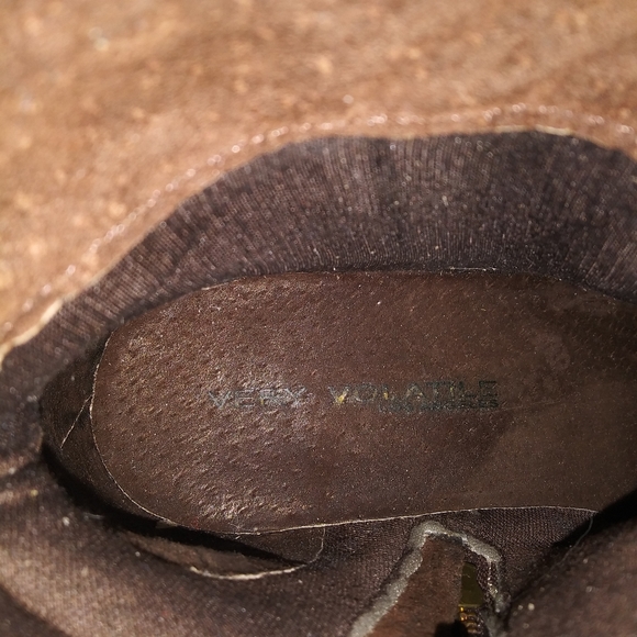 Very volatile "varela" leather leopard print boots - Picture 8 of 8